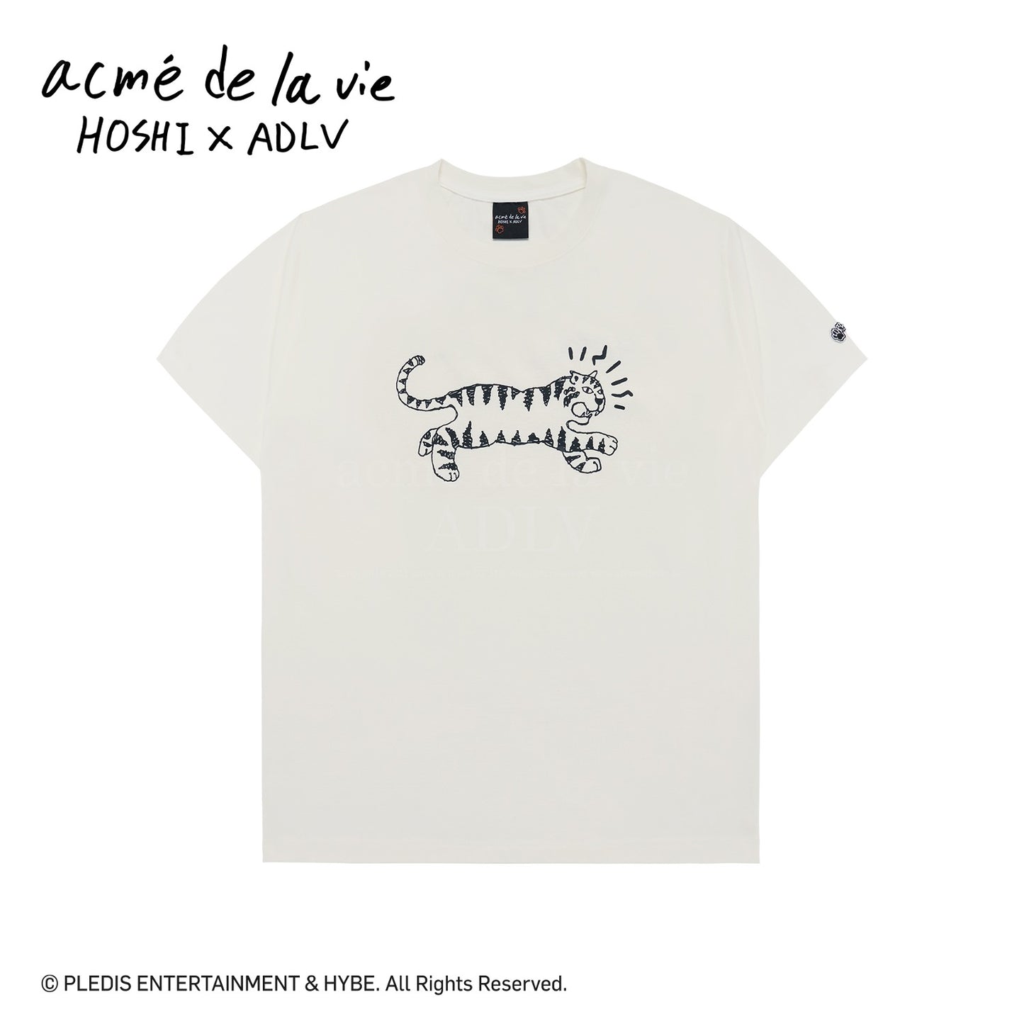 ADLV - Hoshi Tiger Sketch T-shirt