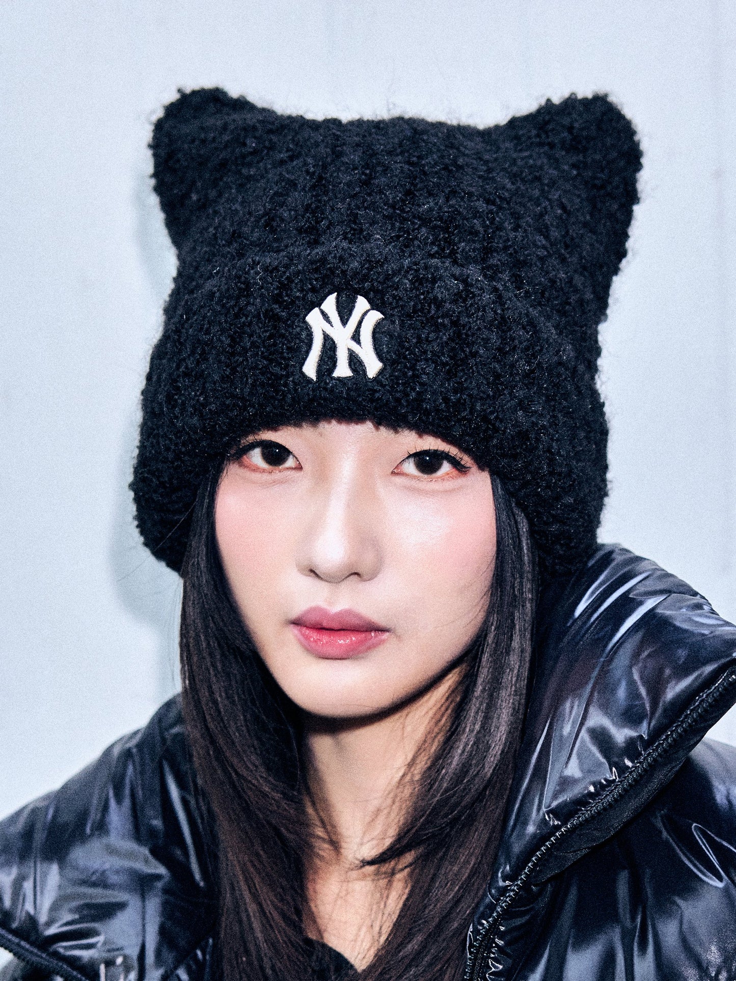 MLB Korea - Plush Meow Beanie NY Yankees
