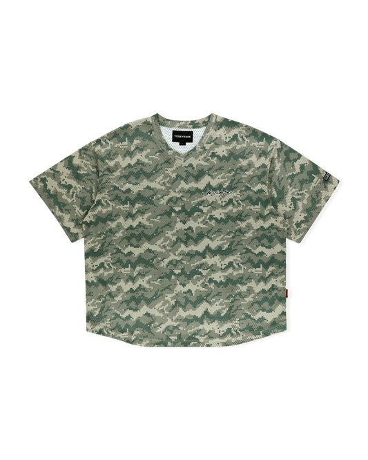 Yeseyesee - Camo Football T-shirt
