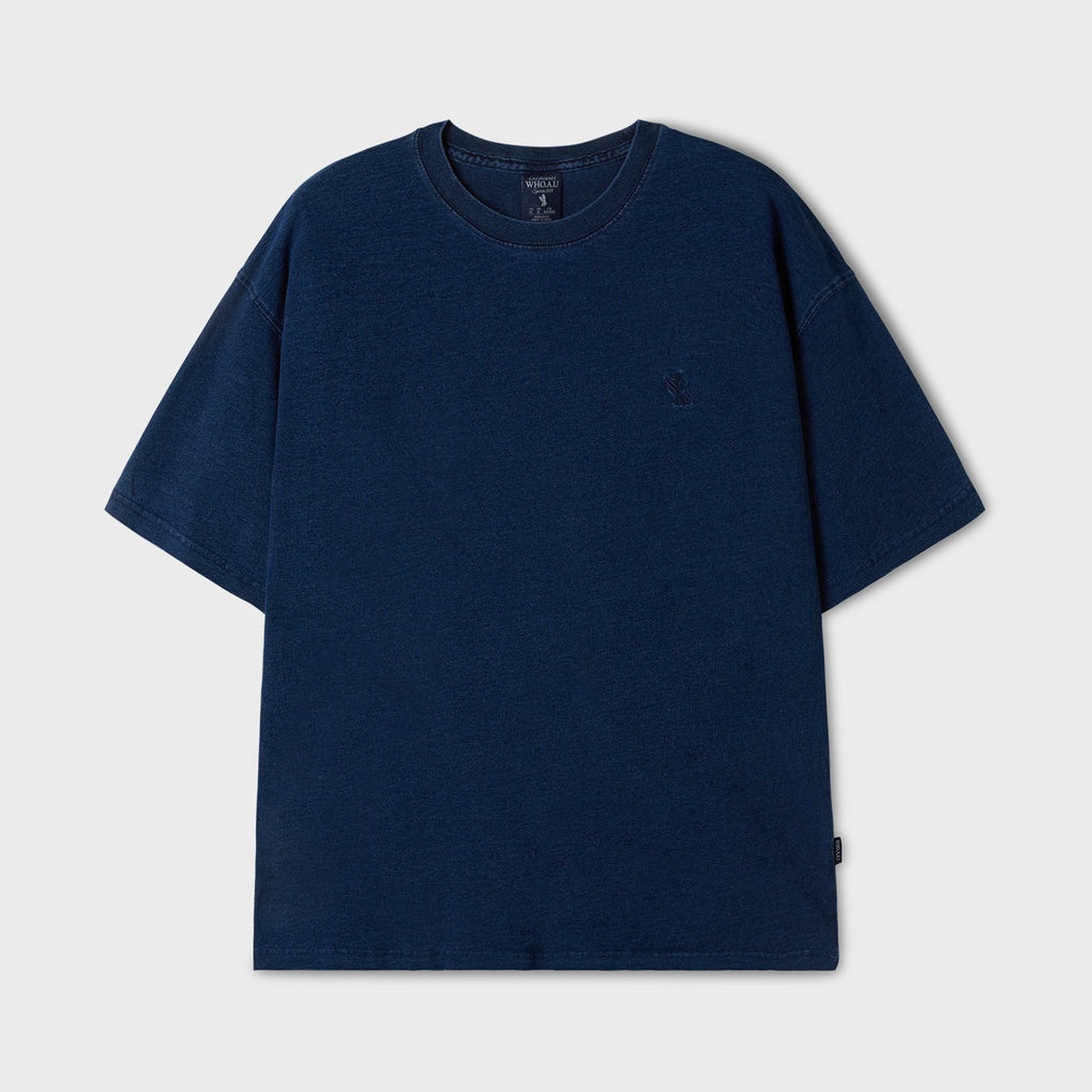 Who.a.u - Surf Bear Denim T-shirt