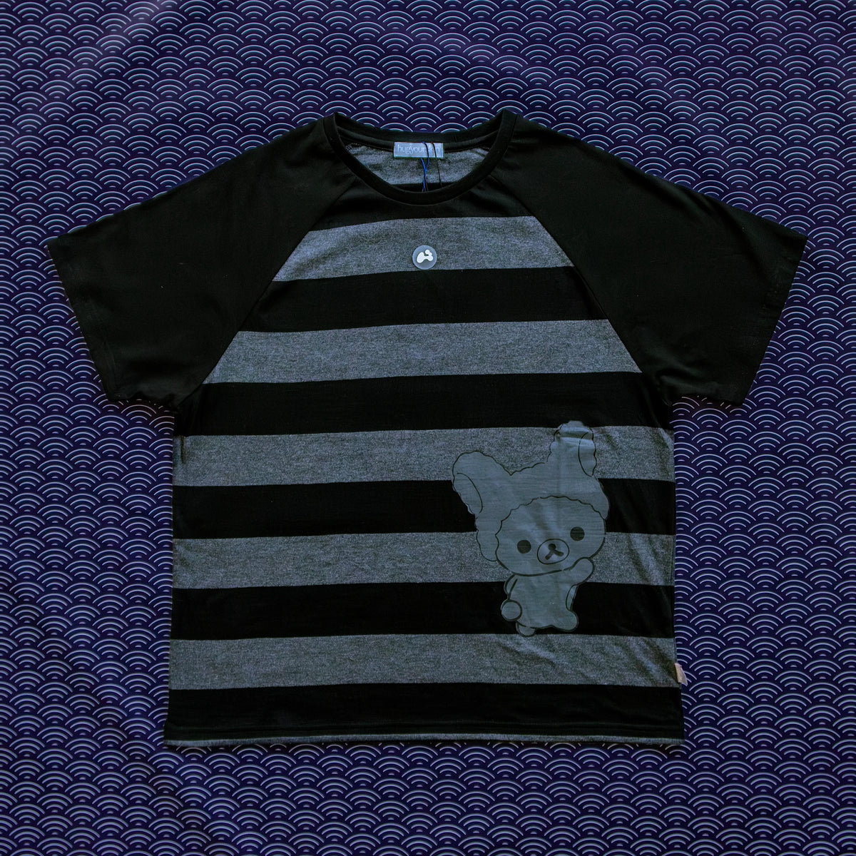 Hugyourskin - Korilakkuma Stripe T-shirt