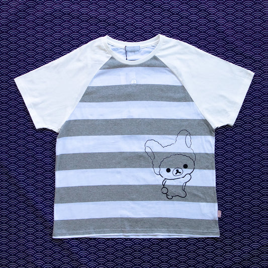 Hugyourskin - Korilakkuma Stripe T-shirt