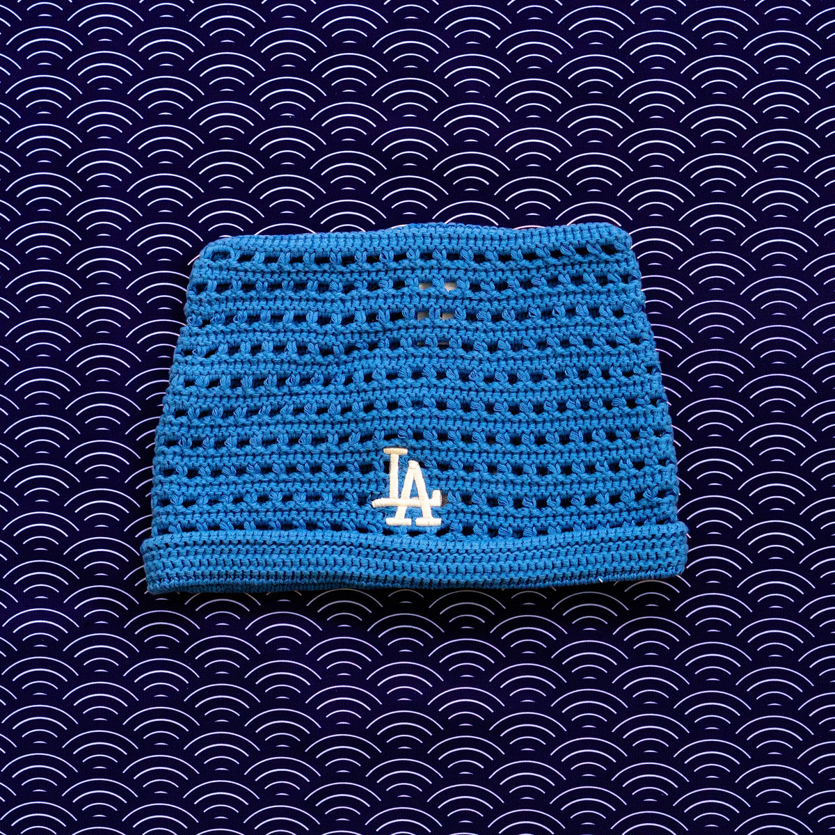 MLB Korea - Crochet Meow Beanie LA Dodgers