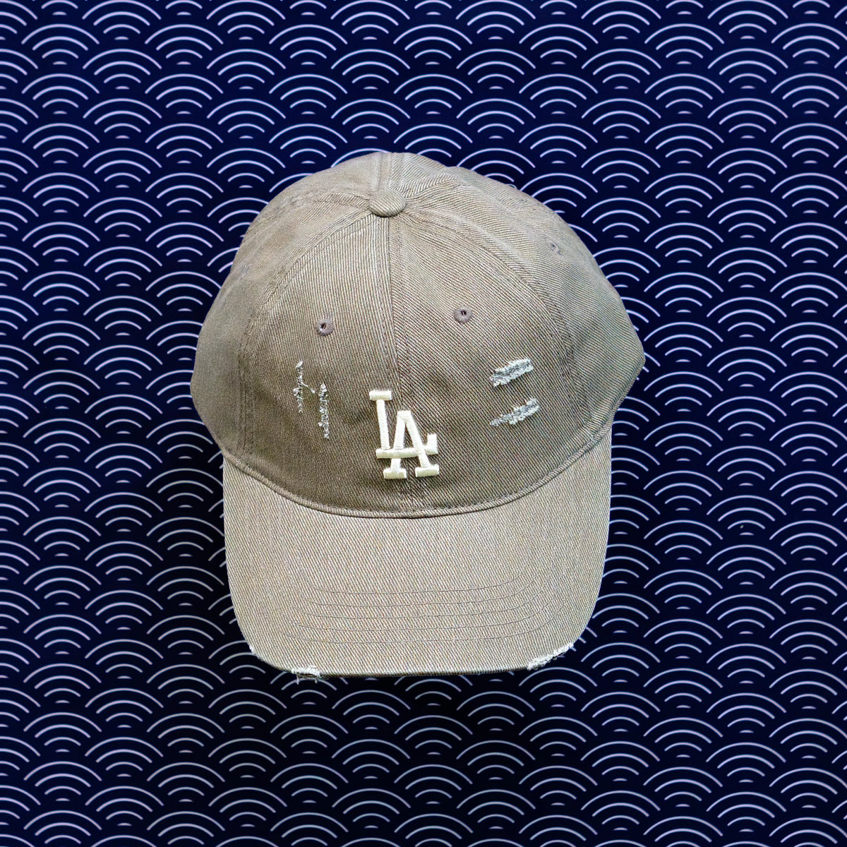 MLB Korea - Damaged Washed Cap LA Dodgers