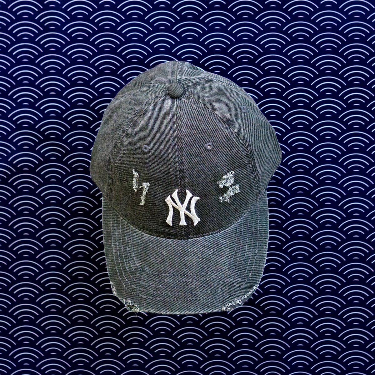 MLB Korea - Damaged Washed Cap NY Yankees