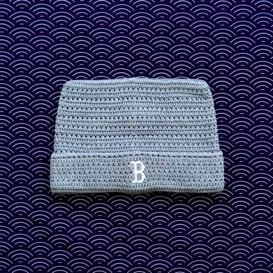 MLB Korea - Summer Crochet Meow Beanie Boston Redsocks