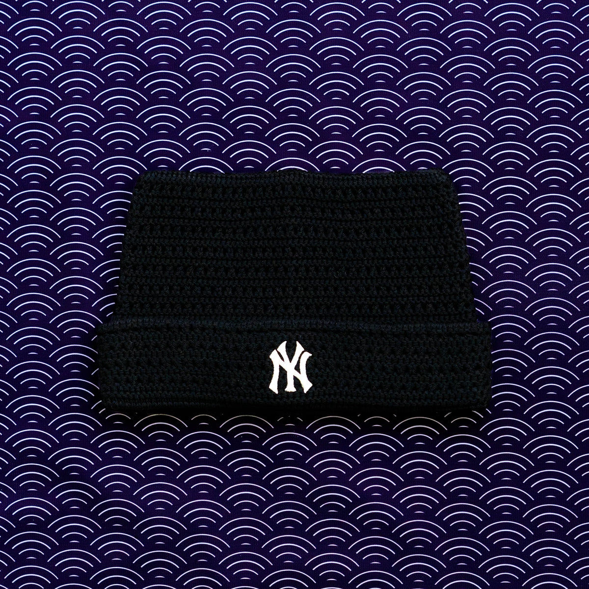 MLB Korea - Summer Crochet Meow Beanie NY Yankees