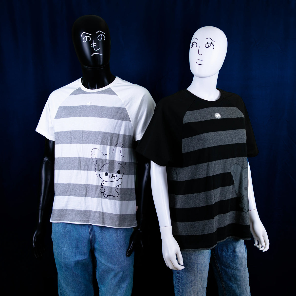 Hugyourskin - Korilakkuma Stripe T-shirt