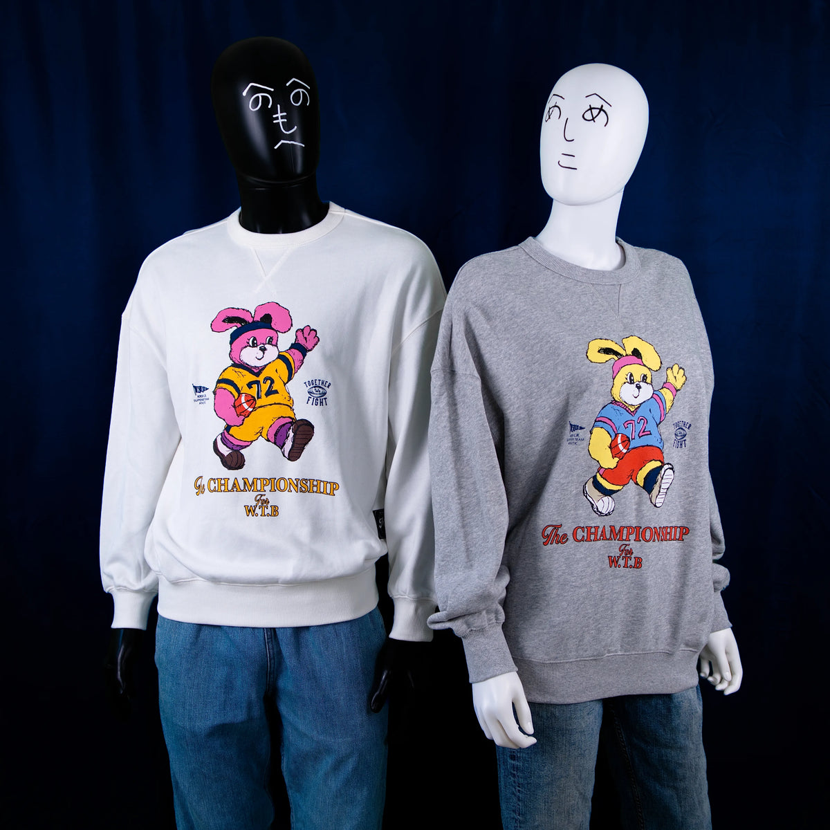 Kirsh - Witty Bunny Rugby Sweatshirt