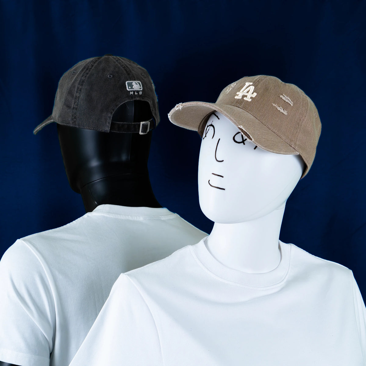 MLB Korea - Damaged Washed Cap LA Dodgers