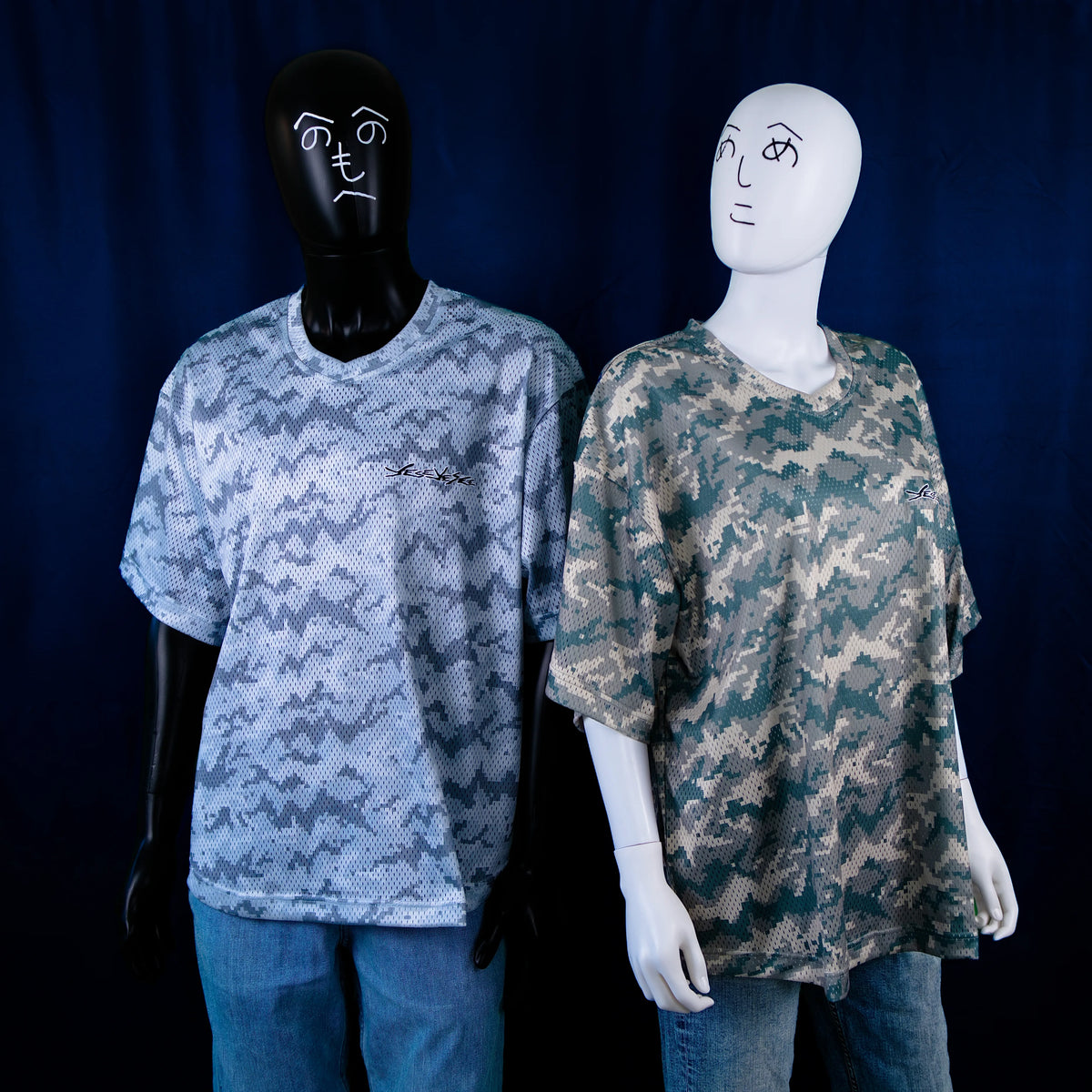 Yeseyesee - Camo Football T-shirt