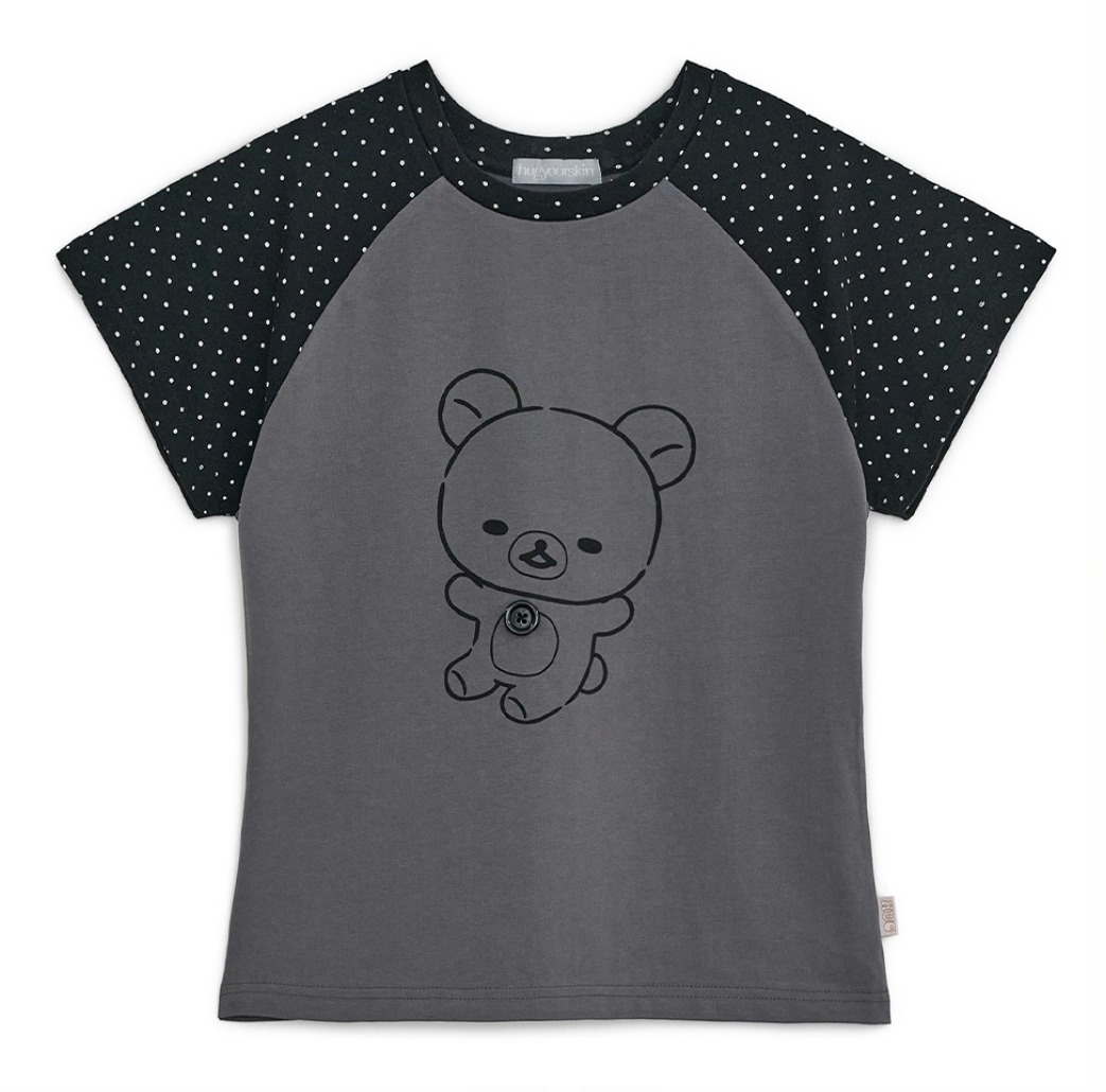 Hugyourskin - Korilakkuma Dot T-shirt