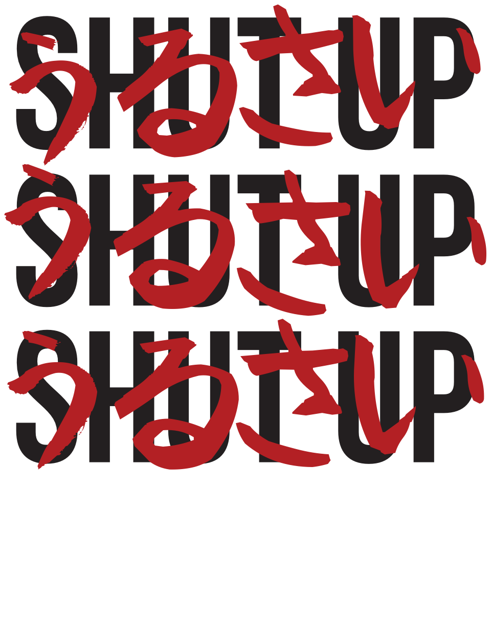 Ai My Me - Shut Up Urusai T-shirt
