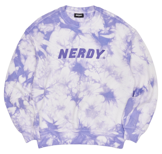 Nerdy - Tie-dyed Sweatshirt