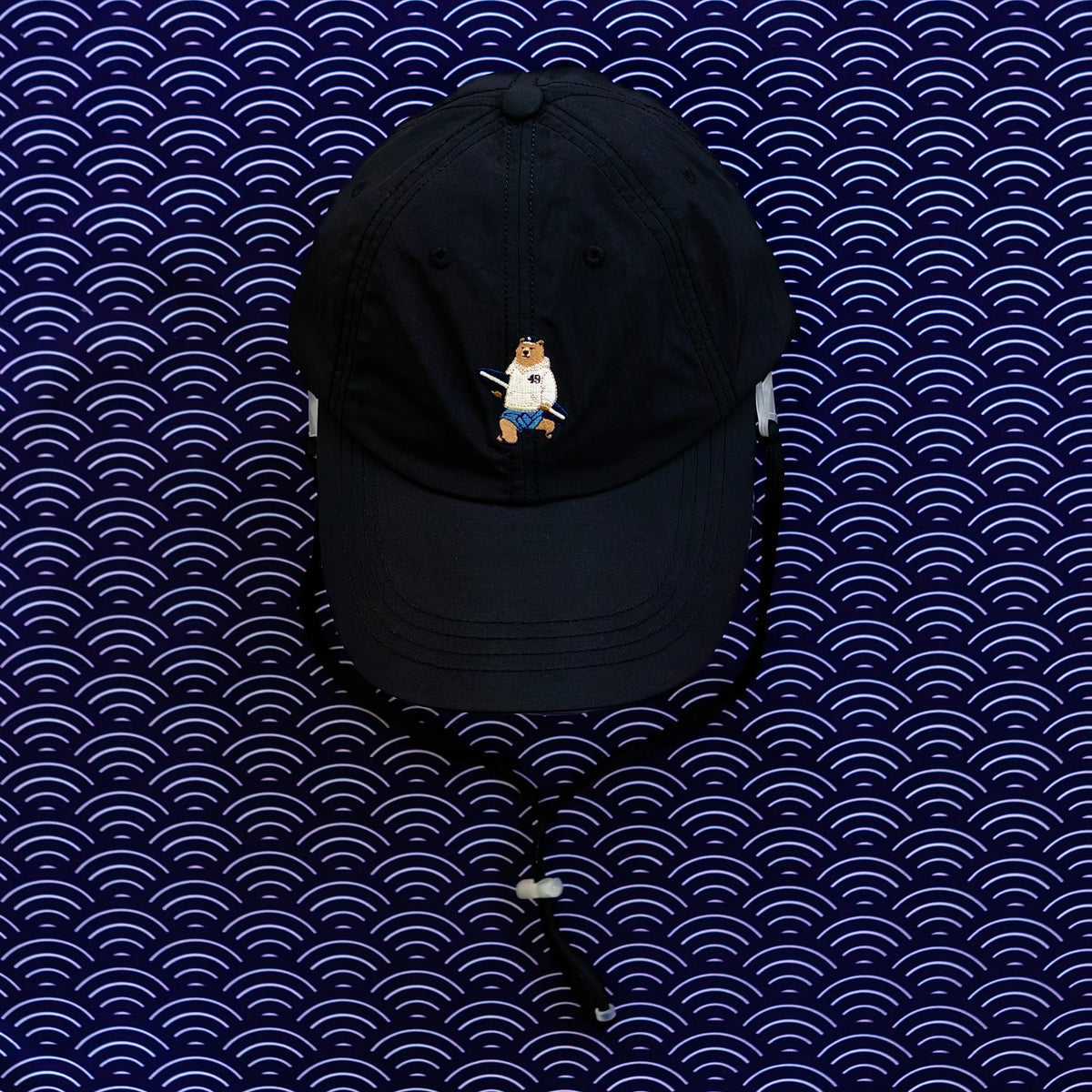Who.a.u - Steve Nylon String Ball Cap