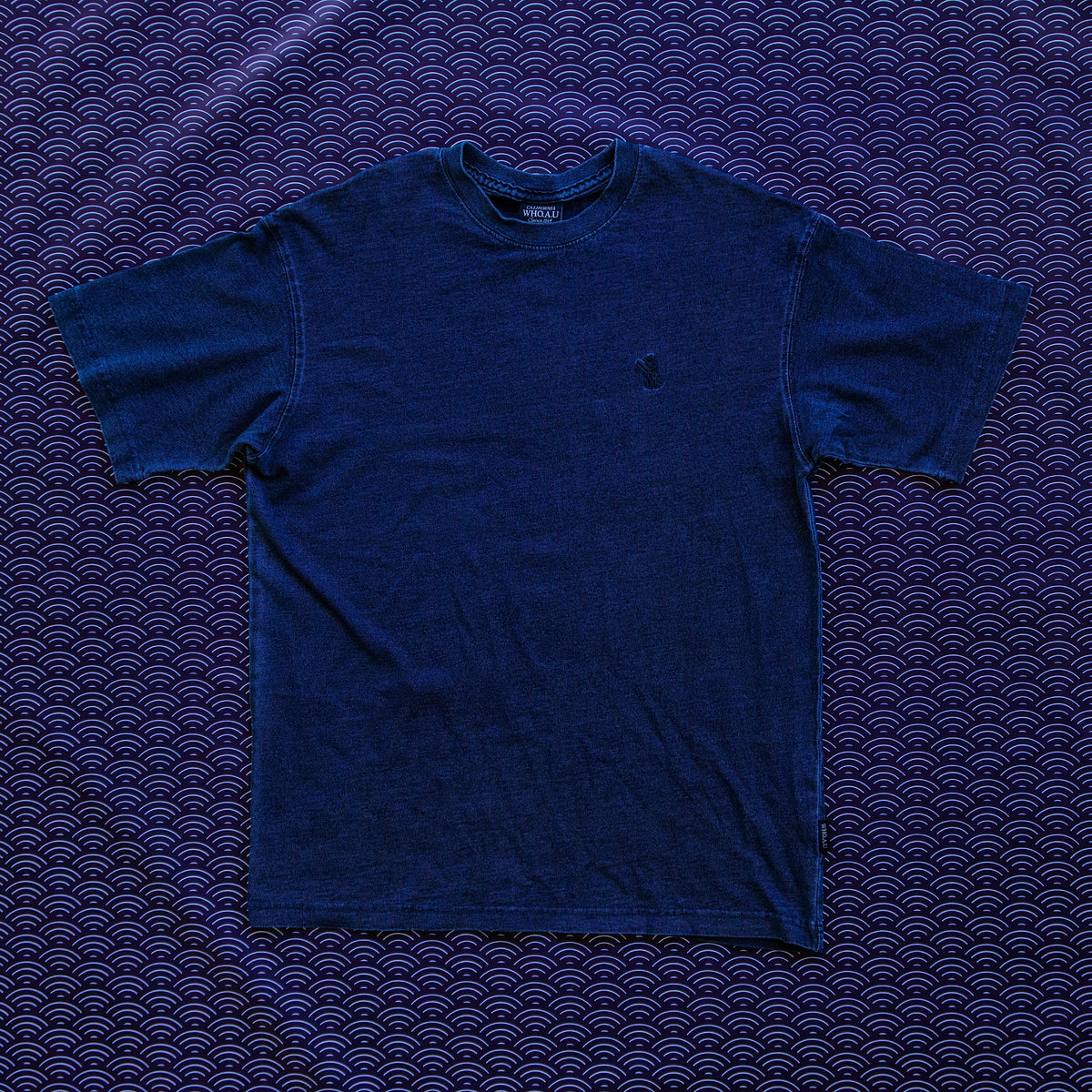 Who.a.u - Surf Bear Denim T-shirt